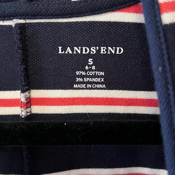 Lands end striped preppy jersey dress - Picture 4 of 4